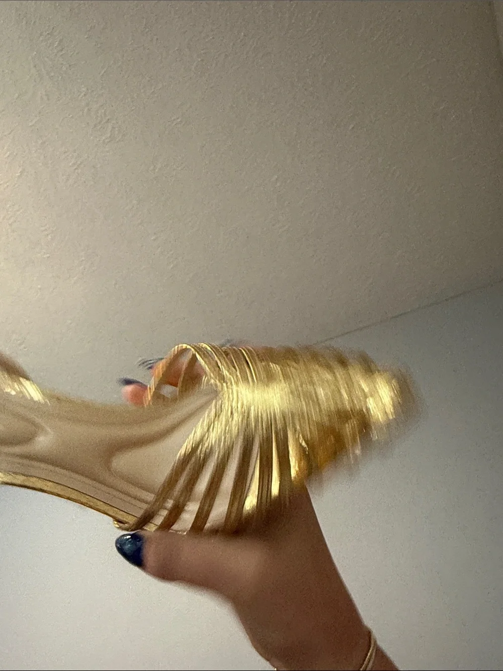 Jessica Simpson Women’s Paveri Pump in Gold - Picture 7 of 10